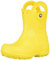 Crocs Unisex Bambino Handle It Rain Boot Kids Stivale, Yellow, 25/26 EU