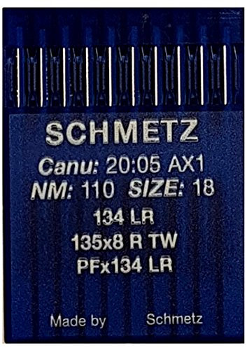 10 Nadeln 134 LR Schmetz Stärke 110 Leder
