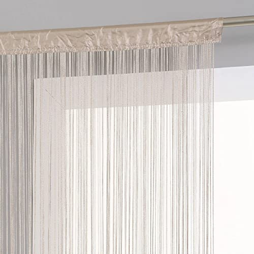 Atmosphera - Rideau Fil - Beige - 90x200 cm