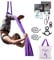 F.Life Aerial Silk Yoga-Hängematte, Hardware-Set, langlebig, 9,1 m (Lavendar)