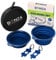 Bonza Grands Bols pour Chien Pliable, Double Pak, 17,8 cm Diamètre, Portable, d'eau Bols pour Chien pour Les Animaux domestiques Taille Moyenne à Grande