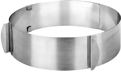 Ibili 717216 Moule/Cercle éxtensible Inox (16..30 cm)