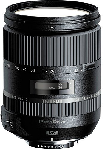 Tamron AFA010N700 28-300mm F/3.5-6.3 Di VC PZD IS Zoom Lente para cámaras Nikon (FX)