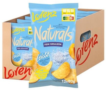 LORENZ | Naturals Leicht Fein Gesalzen | 12 x 80 g | vegan