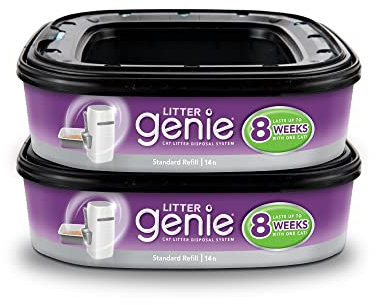 Litter Genie Recharge (Lot de 2), Blanc