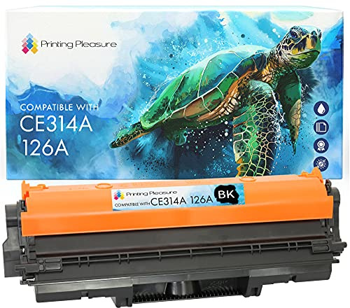Printing Pleasure Trommeleinheit kompatibel zu CE314A 126A für HP Colour LaserJet CP1025 CP1025NW CP1020 M175a M175nw Pro 100 M175 MFP M175A M175NW M275 TopShot M275 - hohe Kapazität