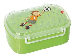 SIGIKID 24781 Brotzeitbox Kily Keeper Lunchbox BPA-frei Mädchen und Jungen Lunchbox empfohlen ab 2 Jahren grün