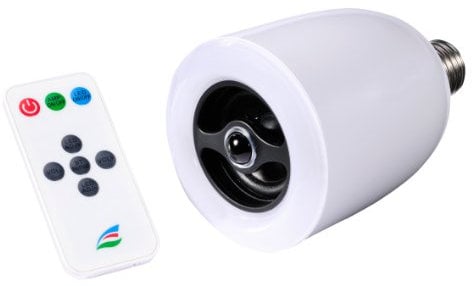 Ultron Boomer Light Lampe LED avec Enceinte Bluetooth 4,5 W Blanc