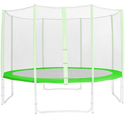 SixBros. Randabdeckung Grün für Gartentrampolin 1,85 M - 4,60 M - Ersatzteil Federabdeckung PVC - RA-1957 - Größe 3,05 m 4L