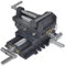 vidaXL Maschinenschraubstock Kreuztisch Schraubstock Handbetrieb 78 mm