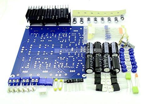 Q-BAIHE Kit Fai da Te di Classe A Headphone Amp Consiglio preamplificatore Dual AC12-15V sulla Base di JHL Cappuccio