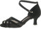 Diamant Damen Latein Tanzschuhe, Schwarz (Black), 40 EU