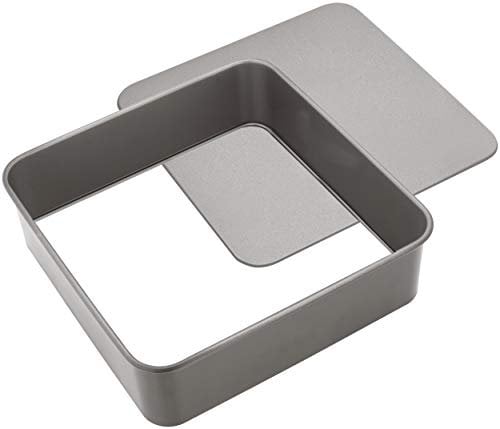 Judge Non-Stick Square 10 Cake Tin with Loose Base, Dishwasher Safe, 26cm x 26cm x 8cm