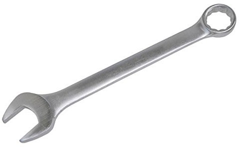 Neilsen CT2784-70mm Jumbo Combination Spanner | Satin Finish | Open and Ring End Spanner | 70mm Hand Tool