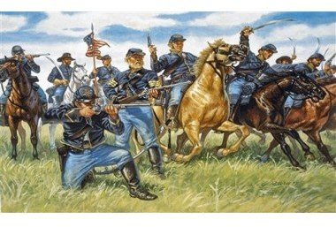 Italeri Union Cavalry - American Civil War - 1:72 Plastic Figures