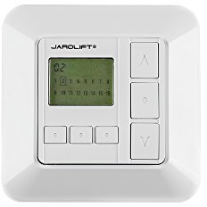 jarolift Funkwandsender 16-Kanal TDRC 16W Funksender, für TDEF-Funkmotoren & Rohrmotoren mit jarolift Funkempfänger, 433,92 MHz