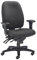 Office Hippo Heavy Duty Ergonomic Office Chair with Back Support, Desk Chair, Back, Seat & Forward Tilt Controls, Lumbar Support Office Chair, Computer Chair Helps Alleviate Back Pain - Charcoal