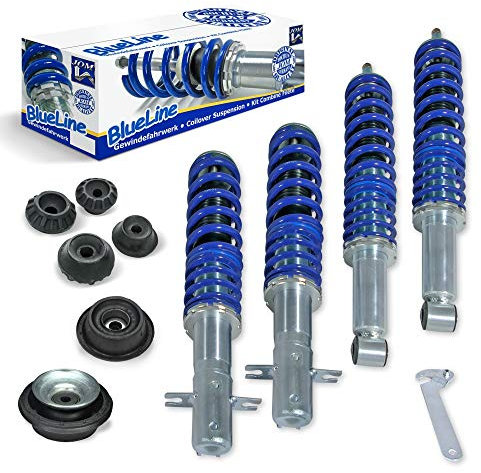 JOM Car Parts & Car Hifi GmbH 741005S BlueLine Gewindefahrwerk mit Domlagersatz