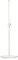 Konig & Meyer White flat base speaker stand- 26735W