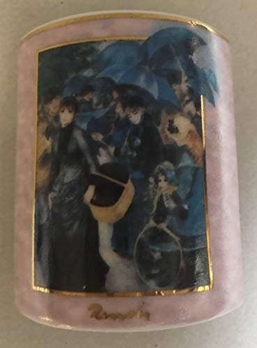 Goebel Vase 7 konk. Regenschirme Reno GOE Renoir