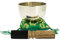 Tierra Zen Cuenco Tibetano, Dorado, 12 cm