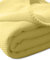 Kneer Waffelpique Decke, Baumwolle, Gelb, 220 x 240 cm