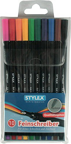 Stylex Feinschreiber 10er, 1 Set