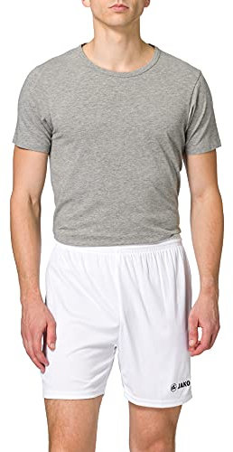 JAKO Kinder Shorts Sporthose Manchester, Weiß, 1, 4412