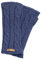 McRon Damen Gestrickte Pulswärmer Emily Jeansblau 193