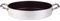 Pentole Agnelli ALSA2106S32 Casseruola Bassa con Maniglie, Alluminio, Argento, 32 cm