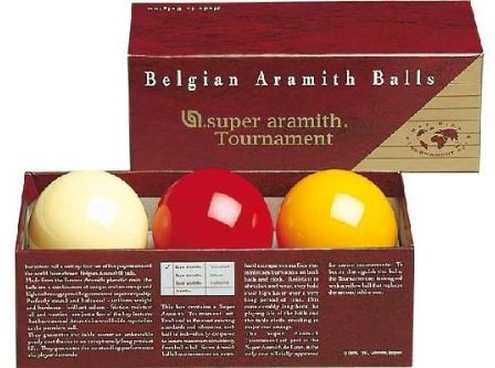 Billard Kugeln Super Aramith Tournament, 61,5mm, Karambol