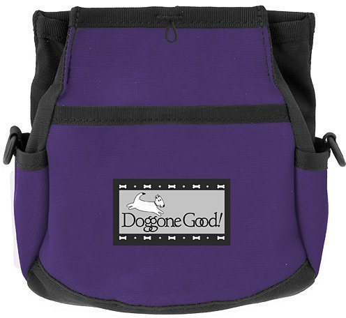 Doggone Good Rapid Rewards Deluxe Dog Training Bag (Purple) COMES WITH BELT