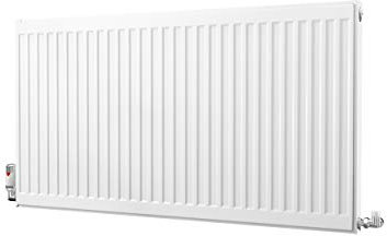 Kartell Kompact Type 11 Single Panel Single Convector Radiator 600mm x 1100mm White