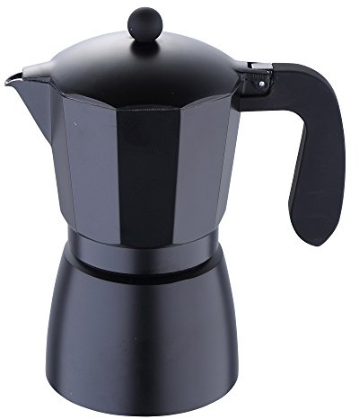 San Ignacio CAFETERA 9T ALU Florencia Black SG, Aluminio, Multicolor