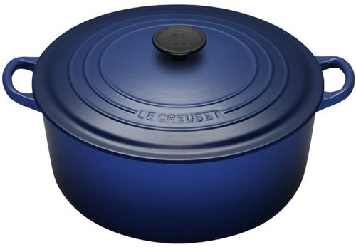 Le creuset 25001306302461 Cocotte Ronde 30 cm 8/10 parts Bleue Cobalt