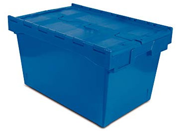 Tayg 6444-T Euro-caja con tapa para almacén y transporte, 600 x 400 x 440 mm
