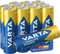 VARTA Piles AA, lot de 12, Longlife Power, Alcalines, 1,5V, pour jouets, souris sans fil, lampes de poche, Made in Germany