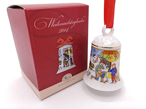 Porzellanglocke Weihnachtsglocke 2014 - Hutschenreuther - in OVP