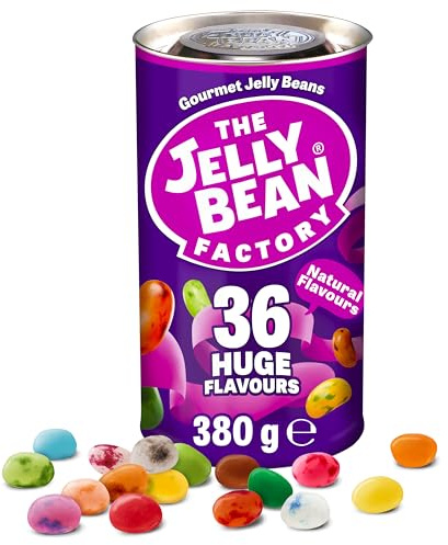 The Jelly Bean Factory Jelly Beans Gift 380 g Can, Gluten Free Sweets