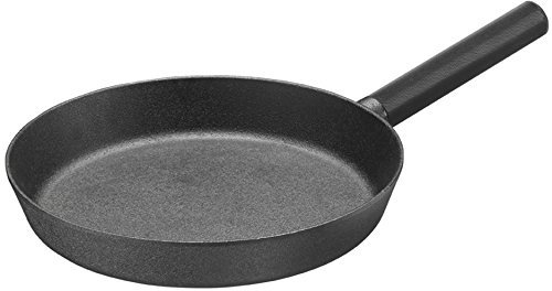 SKEPPSHULT - Bratpfanne Noir - Gusseisen mit Gusseisengriff Ø 28 cm - einsetzbar auf Allen Herdarten