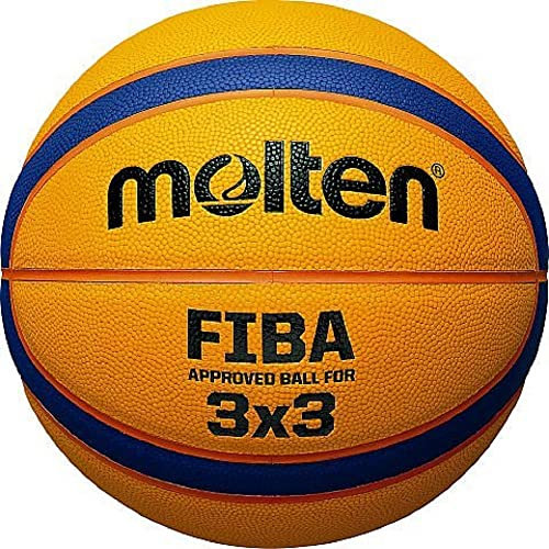 Molten 3x3 Official Match Basketball, gelb, 44