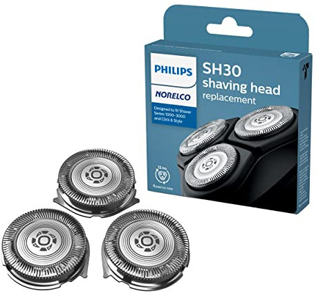 Philips Norelco Tête de rechange pour série 3000, 2000, 1000 et S738 Click & Style
