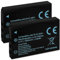 2X Batteries Klic-5001 pour Kodak Easyshare DX6490, DX7440, DX7590, DX7630