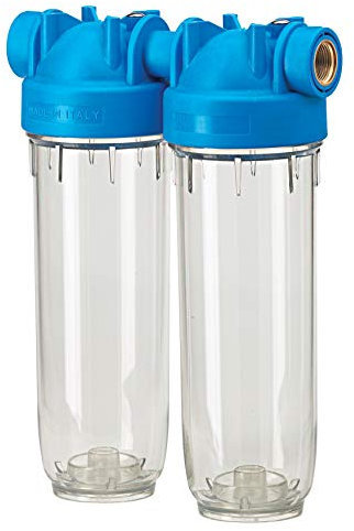 DP 10 DUO 1 OT TS 10 Doppelfiltergehäuse Hauswasserfilter Trinkwasserfilter