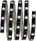 Paulmann 703.19 Strip, Integriert, schwarz