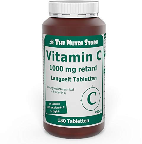 Vitamin C 1000 mg retard Langzeit Tabletten 150 Stk. - 5 Monatsvorrat