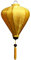 Lampionsenzo Vietnamesische Seide Lampion Ballon Gelb by