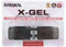 X-Gel Basisgriffband von Karakal, für Tennis-, Badminton- und Squash-Schläger geeignet, schwarz