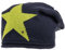 maximo Mädchen Mütze Beanie mit Stern, Gr. 55/57 cm, Blau (darkdenim/frisches grün 6668)