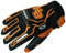 HEYBERRY Motocross MTB MX Handschuhe schwarz orange Gr. XL